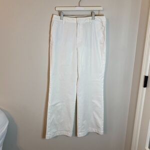 Coldwater Creek white jeans Petite size 12